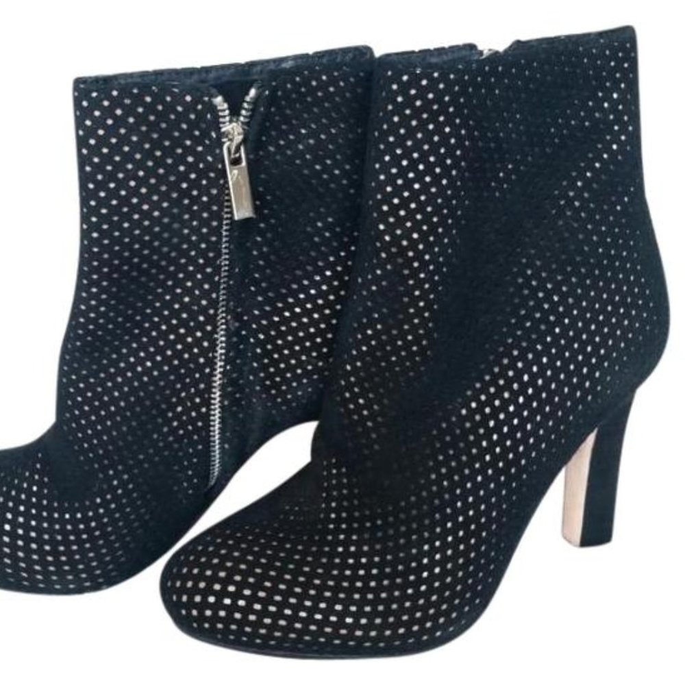 Dolce Vita Black Suede Ankle Booties